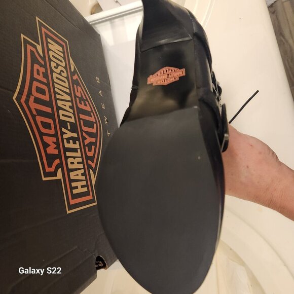 Harley-Davidson Womens Chesterton Black Boots. NIB. Size 9.5 - Picture 4 of 15